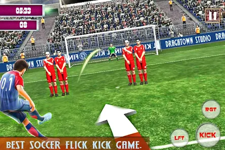 Football Flick Goal Soccer World Craze kick 3D for Android - Download