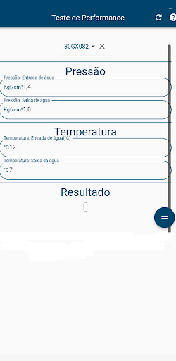 Teste Performance em Chillers Screen 3