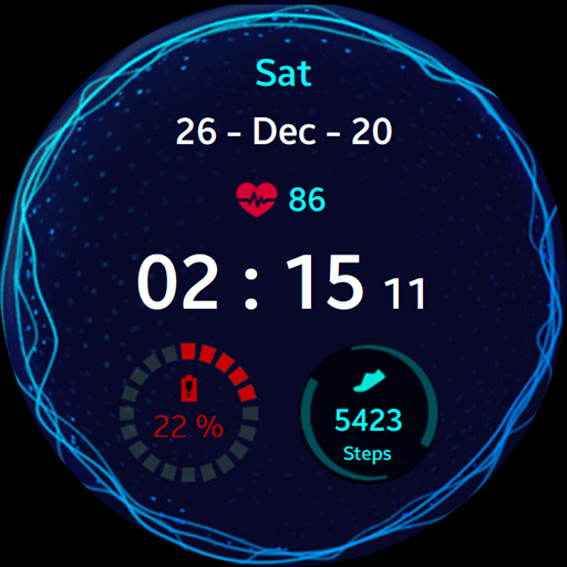 Music Pulse Watch Face Screen 3