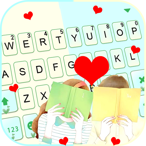 Couple Love Story Keyboard The logo