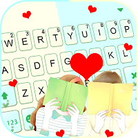 Тема для клавиатуры Couple Love Story