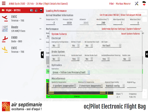 air septimanie - oc/Pilot EFB Screen 3