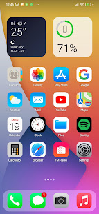 Launcher iPhone 13, Control Center 1.36 APK screenshots 2