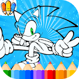 ?? How To Draw Sonic :Coloring Pages And Paint icon