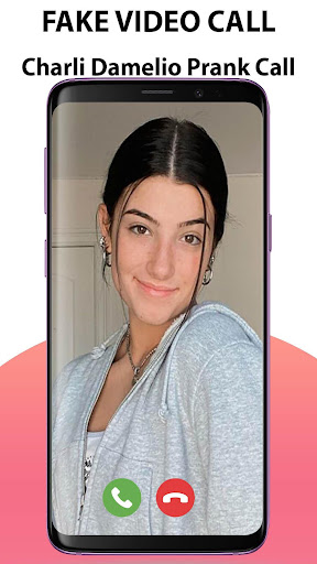 Charli Damelio VideoCall Fake Screen 3