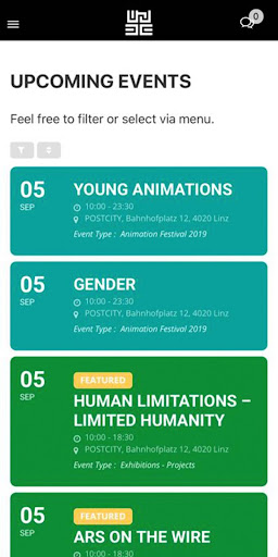 ARS ELECTRONICA Out of the Box Screenshot 1 - AppWisp.com
