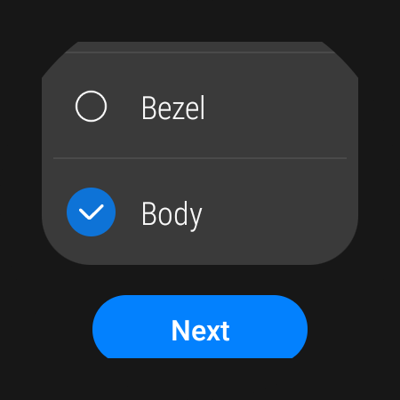 Self Repair Assistant(Watch) Screen 2