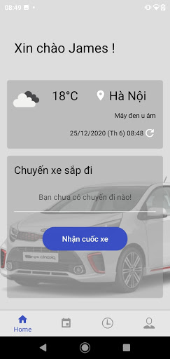 Android application MiCar Driver screenshort