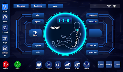 Android application robot massage screenshort