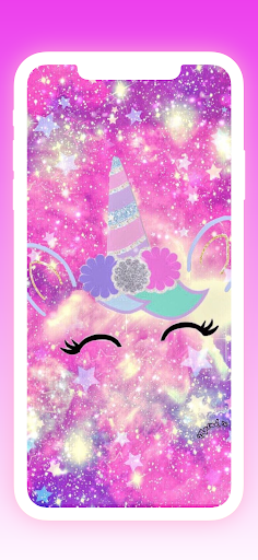 Live unicorn Girly Wallpaper Screen 2