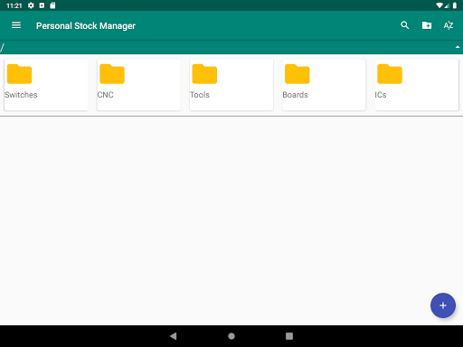 Personal Stock Manager Screen 3