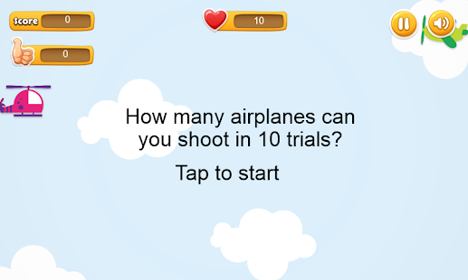 Airplane Shoot - many possible Screenshot