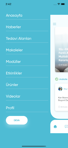 Android application devadijital screenshort