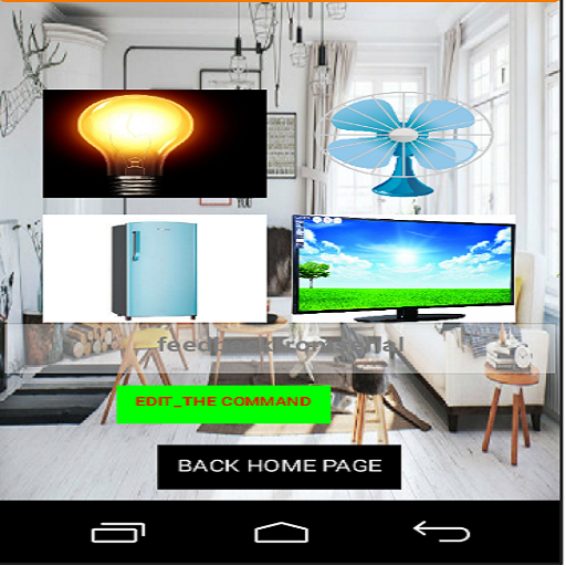 Smart House via bluetooth and logo