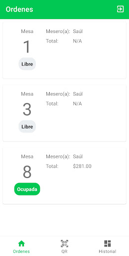 Terrabite Mesero Screen 2