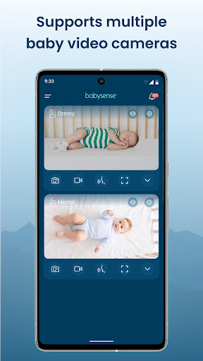 Screenshot of Babysense Smart Nursery