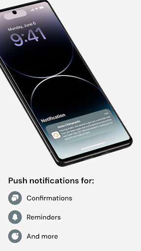 Android application Aceso Chiro screenshort