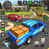 Offroad Pickup Truck Cargo Sim icon