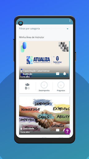 Atualiza Treinamento Screen 2