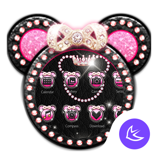 Pink Mickey Diamond Bowknot –   Icon