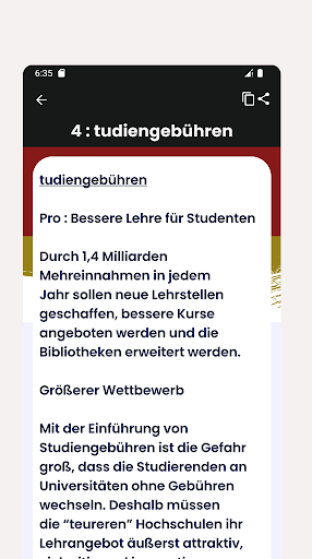 Brief Schreiben Deutsch C1 Screen 3