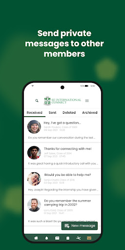 Android application SJI International Connect screenshort
