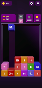 2048 Blocks 3D – Merge Numbers 2