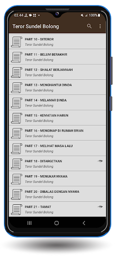 Teror Sundel Bolong Screen 3
