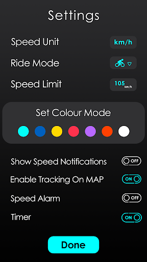 GPS Speedometer: Speedometer Screen 3