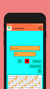Text Repeater