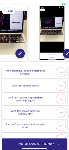 Android application FitBooster screenshort