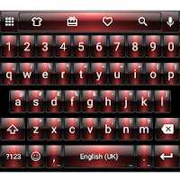 Dusk Red Emoji Keyboard