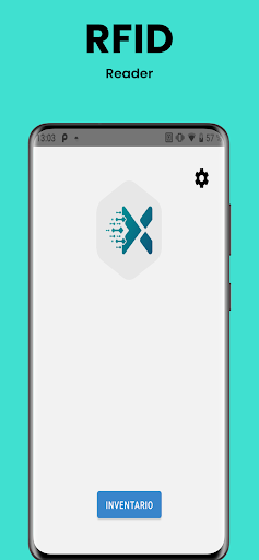 Android application Lector RFID Xymbot-Meler screenshort