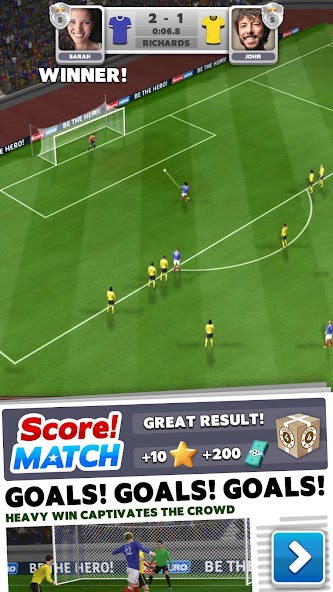 Score! Match 2.41 APK + Мод (Unlimited money) за Android