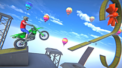 Tricky Bike Stunt  Bike Race