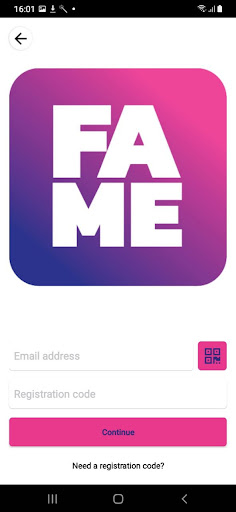 Fame Digital App Screen 2