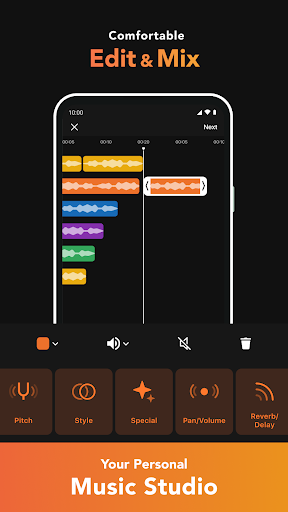 nana - music collaboration app screenshot 1