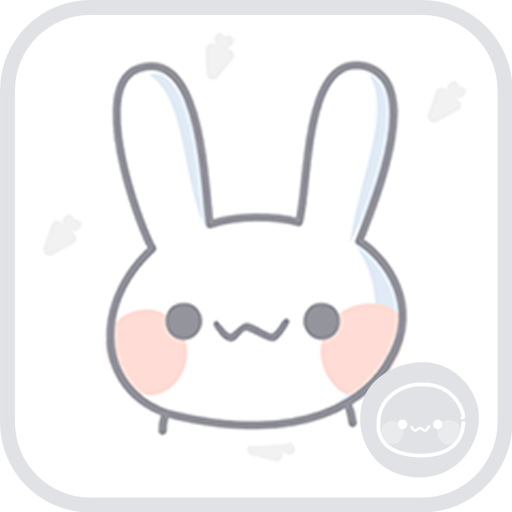 토끼 솜떡이 (RENEW) 카카오톡 테마 logo