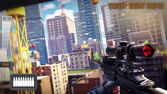Sniper 3D：Waffen Baller Spiele لقطة شاشة