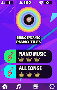 Bruno encanto Piano Tiles apkmartins screenshots 1
