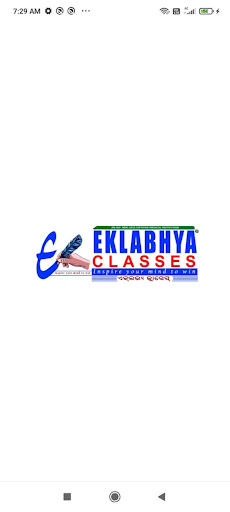 Android application Eklabhya Classes screenshort