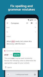 Grammarly – Grammar Keyboard v1.9.20.3 APK (Premium/Unlocked) Free For Android 2