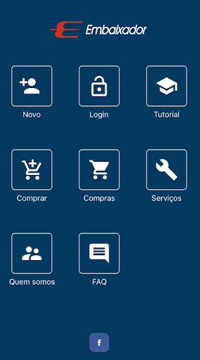 Android application Embaixador Passagens screenshort