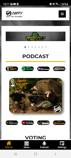 Android application Carpy-App screenshort