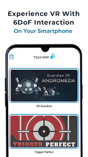 Android application SenseXR Play screenshort