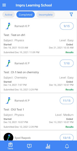 Android application Impru - The Student App screenshort
