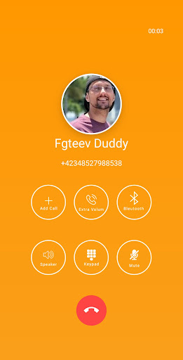 Android application FGTeev Fake video Call screenshort