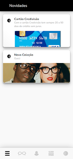 Android application Visão de Prata screenshort