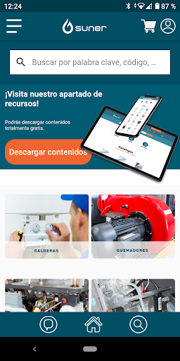 Android application Suner screenshort