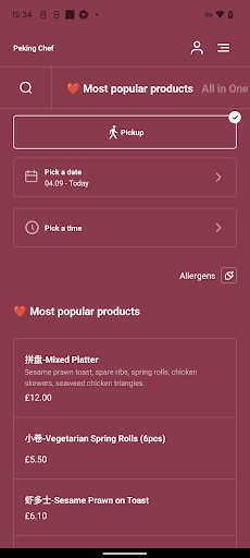 Peking Chef Screen 3